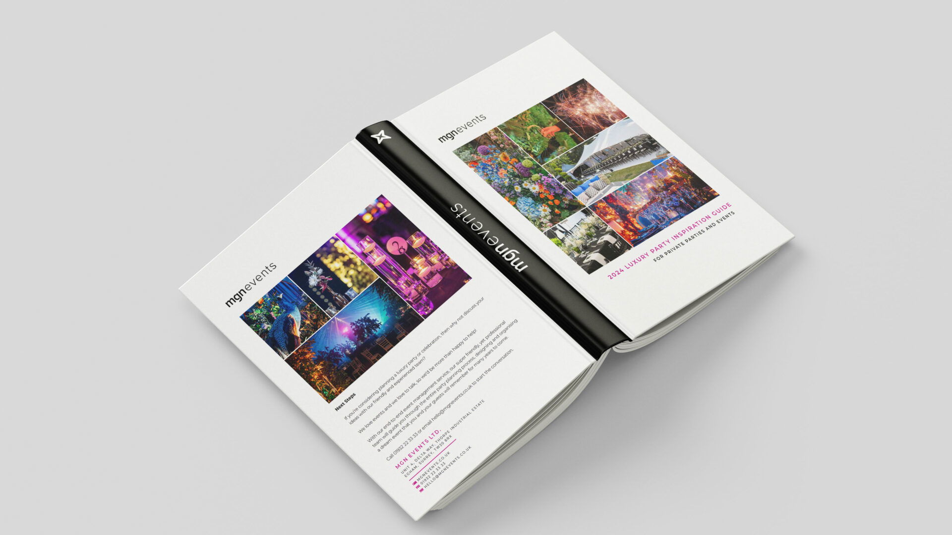 Luxury Party Inspiration Guide Book Cover Image