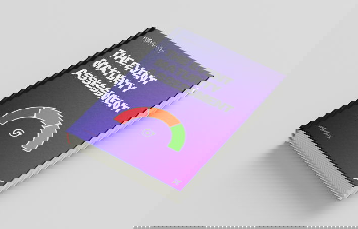 Event Maturity Assessment by MGN Events with a white background