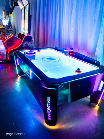 Themed interactive touchpoints for events at Christmas